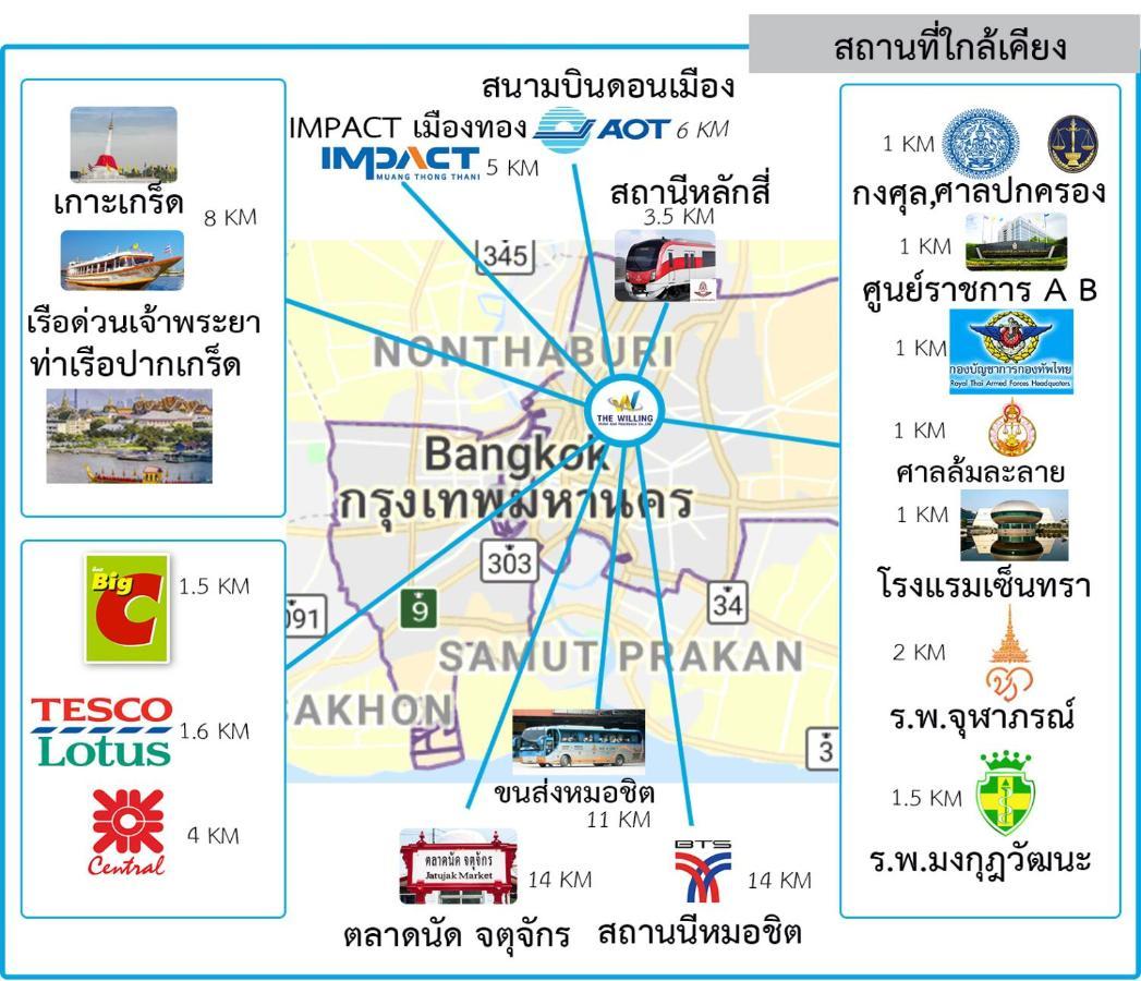 The Willing Hotel And Residence Bangkok Zewnętrze zdjęcie
